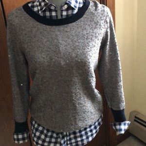JCrew Sequin Sweater